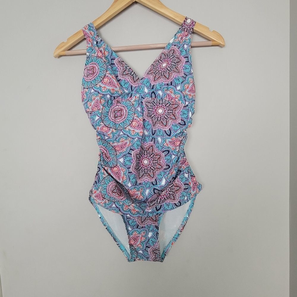 Love Your Assets Spanx One Piece Paisley